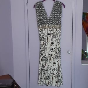 Summer dress by Blessitude. In the ethnic pattern